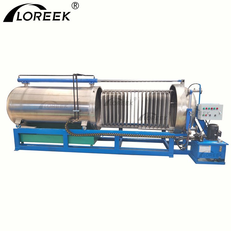 HPLF Series Horizontal Pressure Leaf Filter